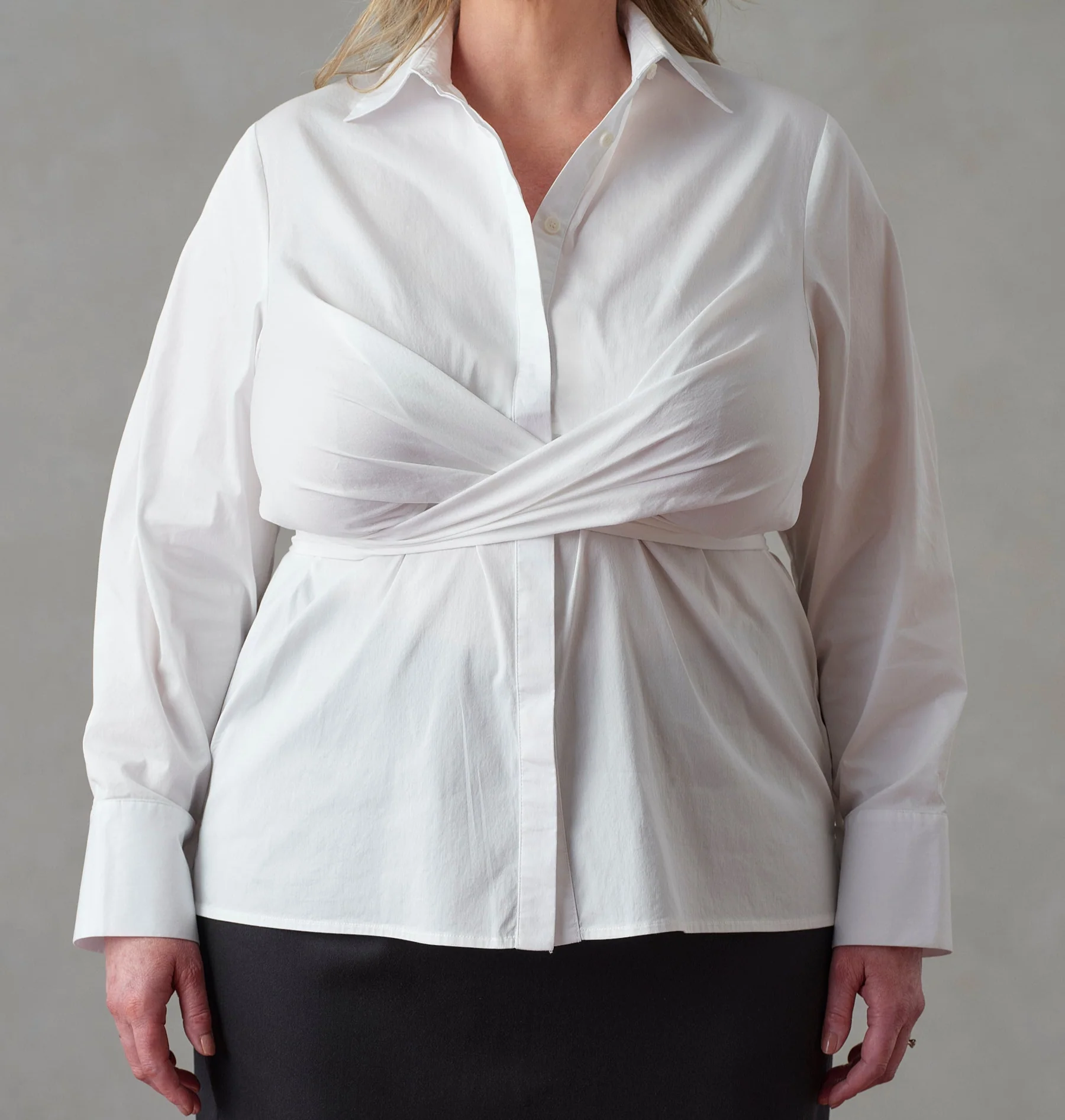 Camille Wrap Shirt