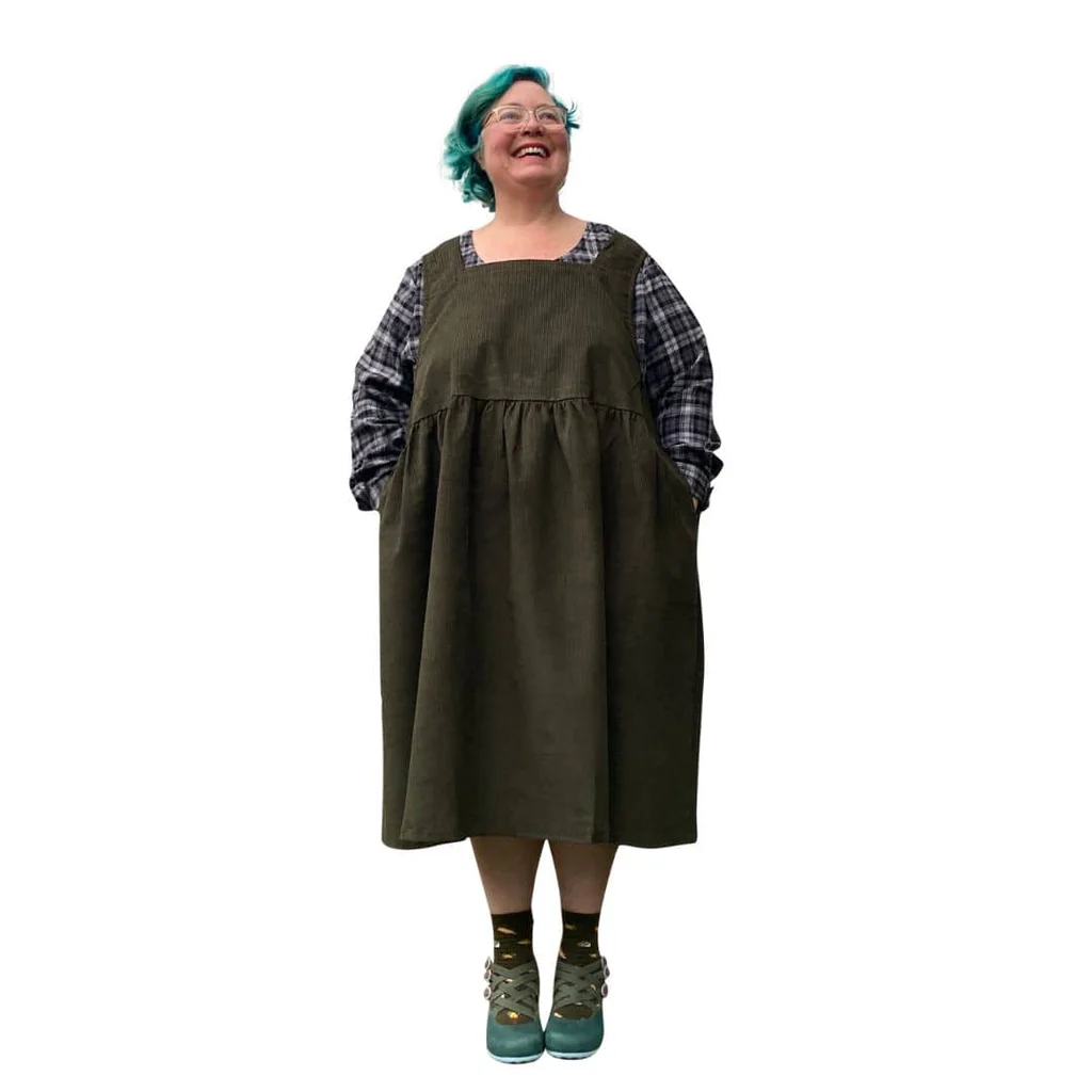 Kelly Corduroy Pinafore