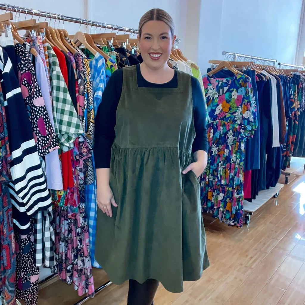 Kelly Corduroy Pinafore
