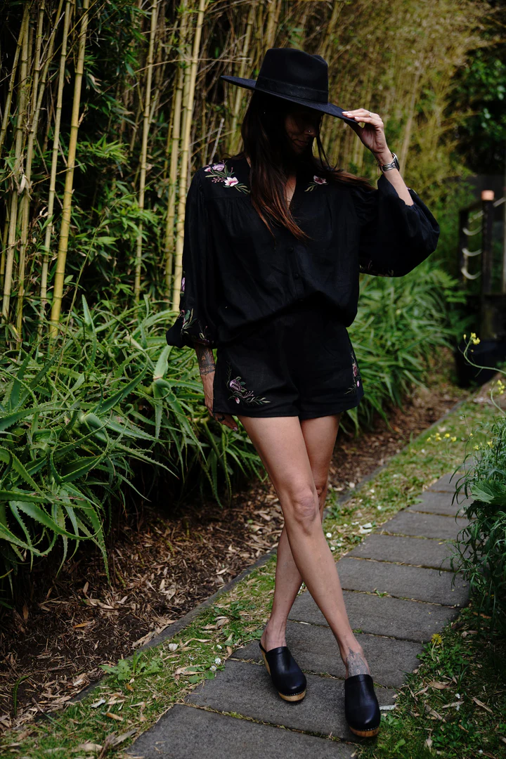 Midnight Rose Shorts