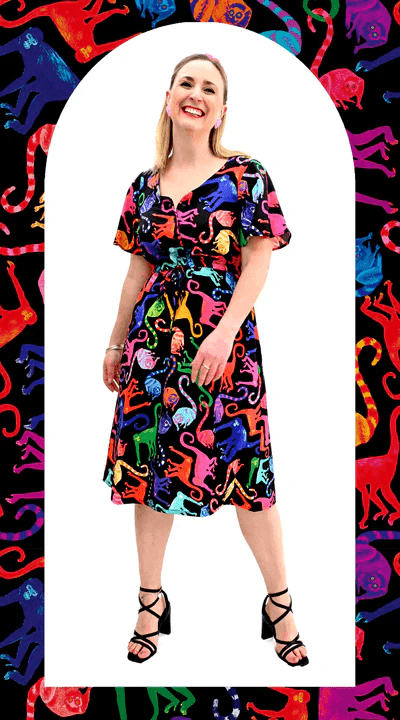 Monkeys and Lemurs Dress