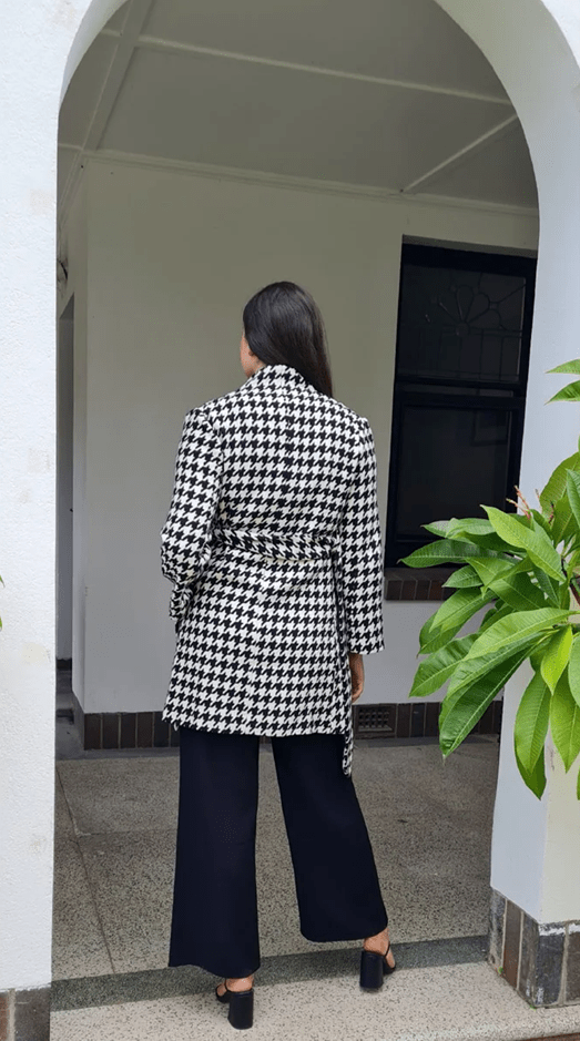 Accolade Herringbone Coat
