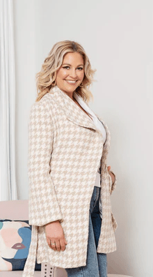 Accolade Herringbone Coat