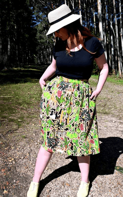 Rainbow Safari Skirt