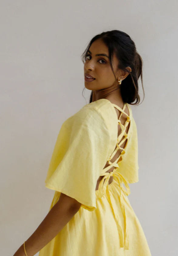 Sunflower Mini Dress