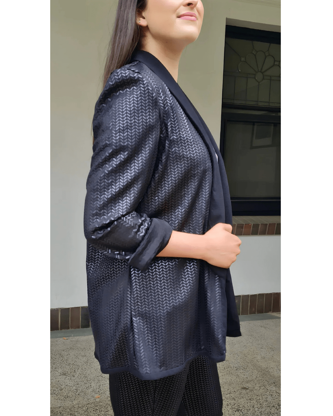 True Blazer Tuxedo Style Jacket