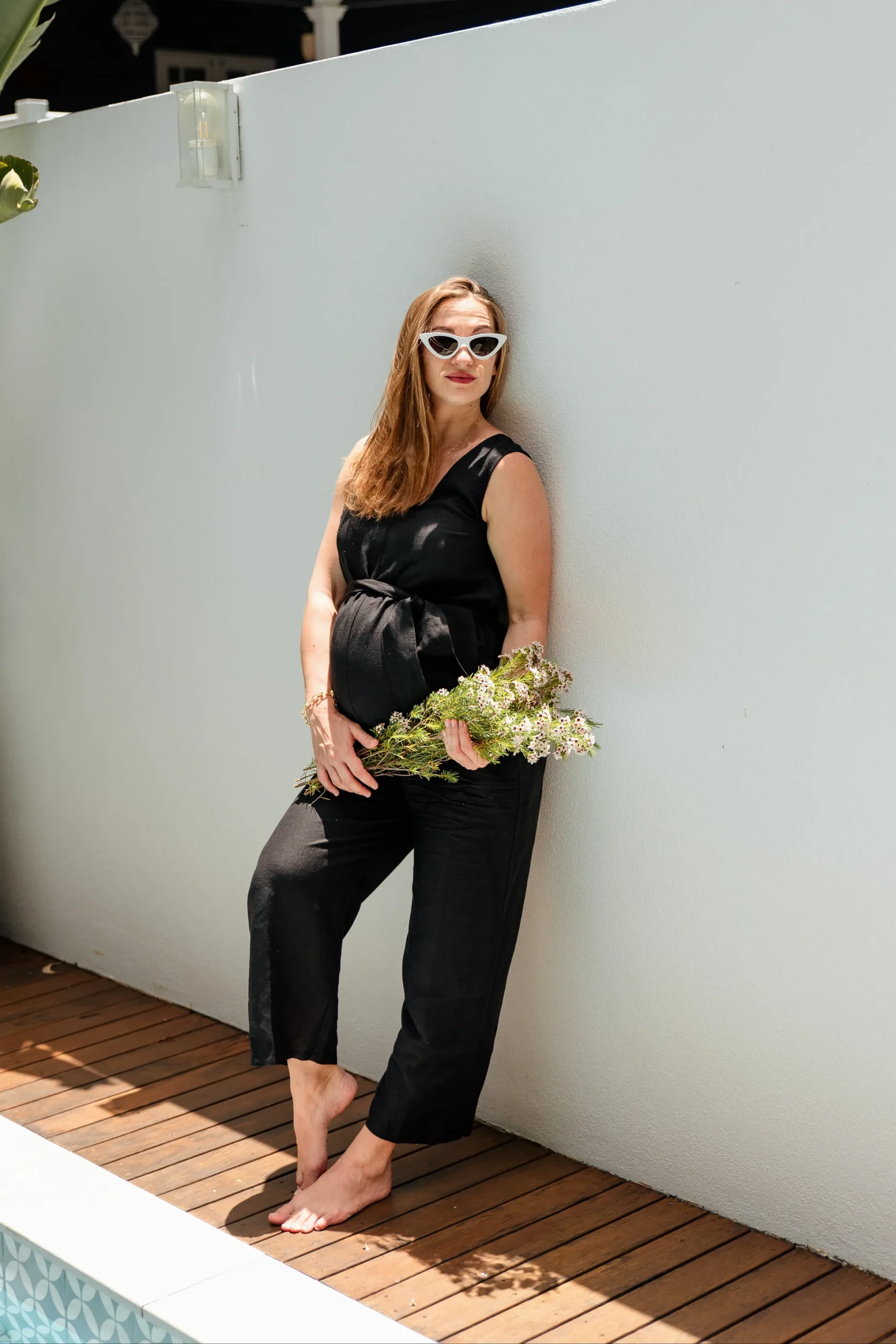 Willow Maternity Jumpsuit