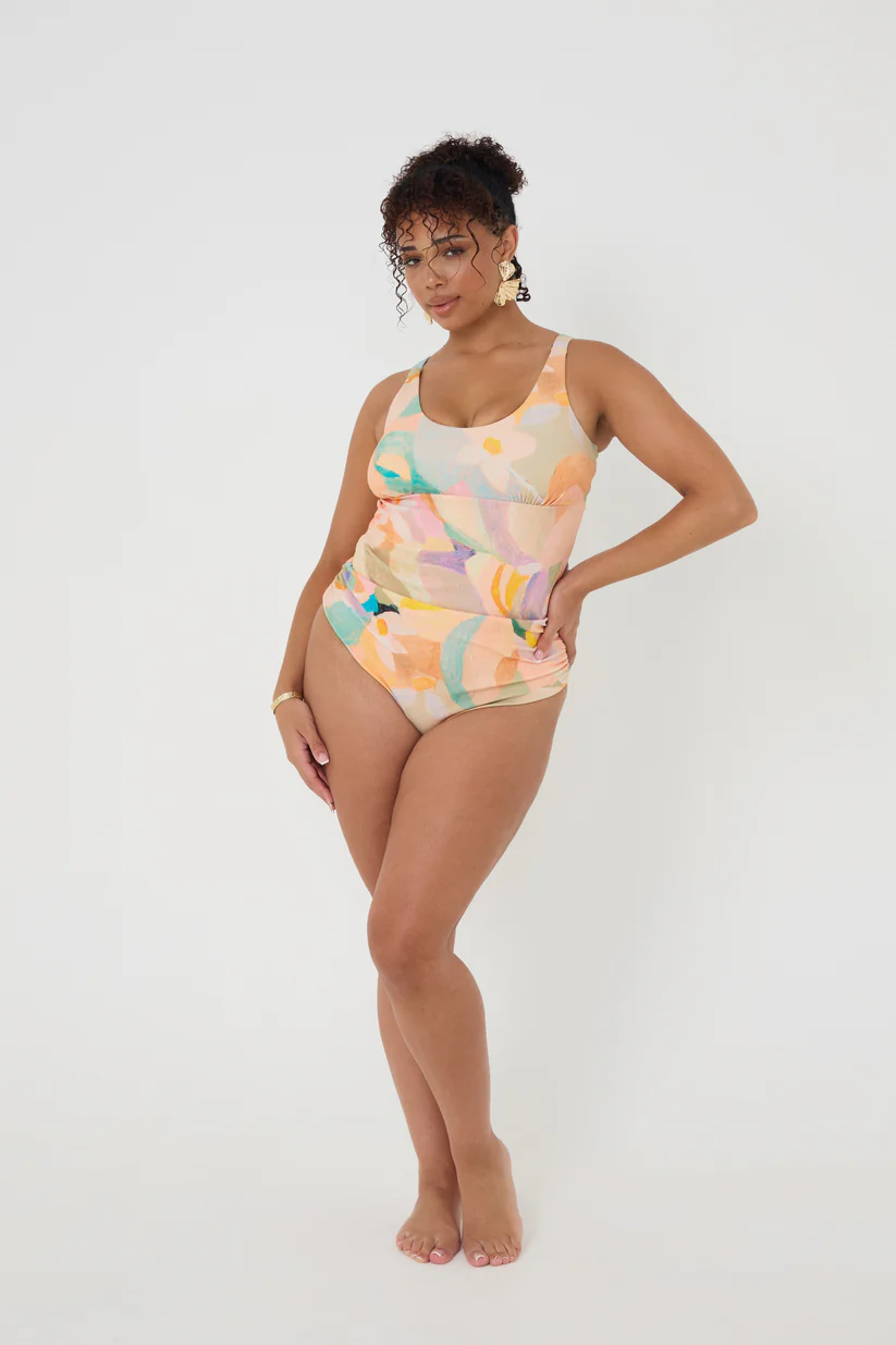 The Original - Exclusive Collaboration Jade Fisher Artist Print Rib Swimsuit