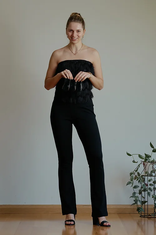 Linda - Tall Women's Flared Hem Pant
