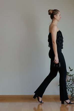 Linda - Tall Women's Flared Hem Pant