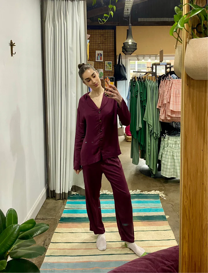 Bamboo Pyjama Classic Set