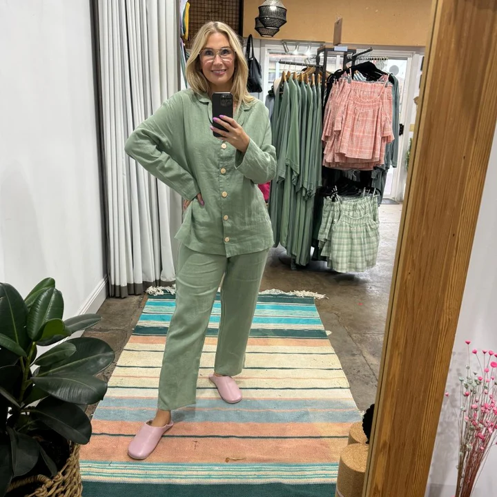 Linen Pyjama Set