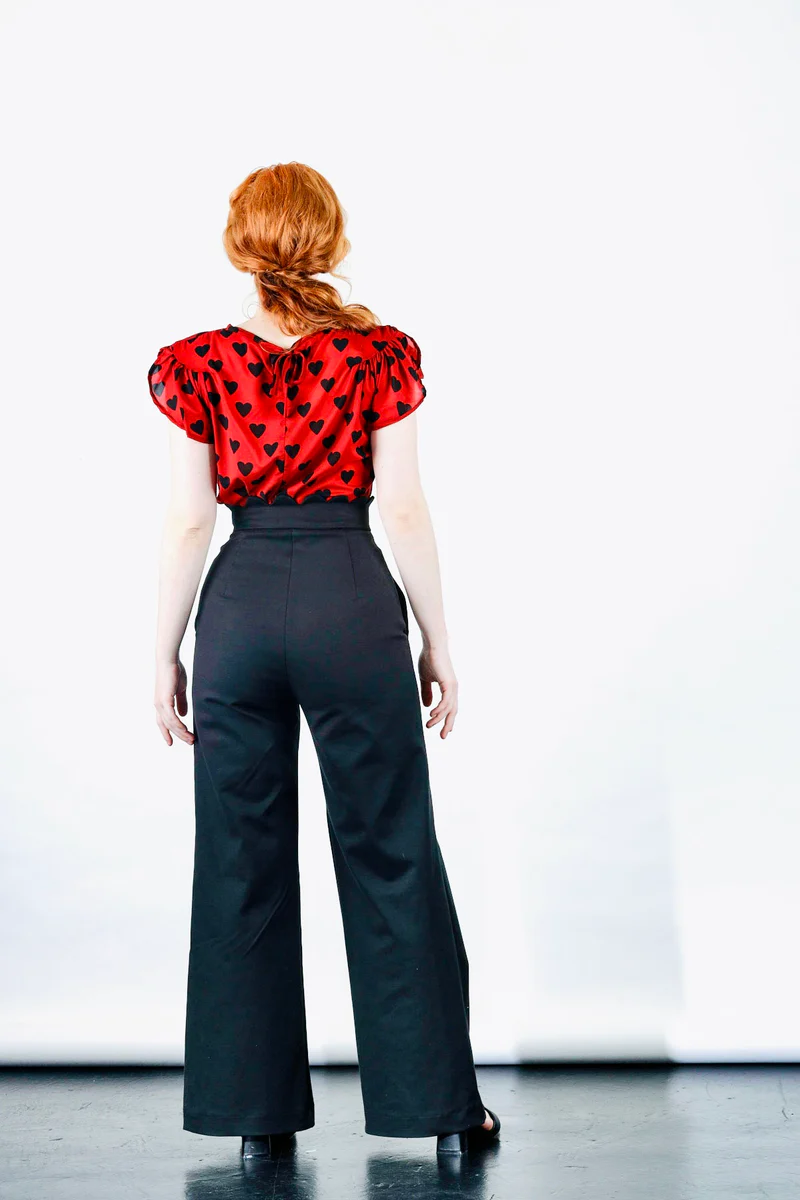 Black High Waisted Pants