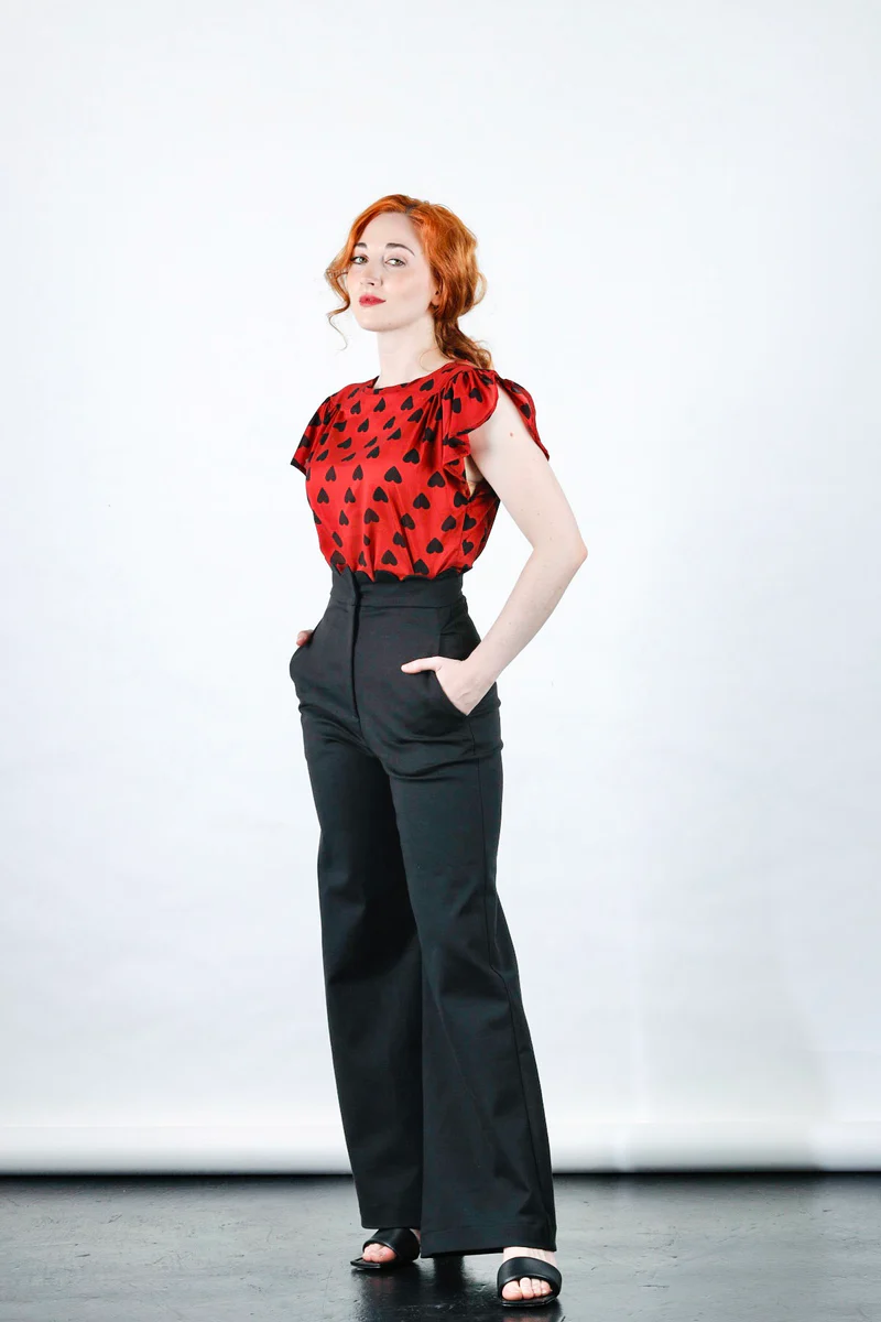 Black High Waisted Pants