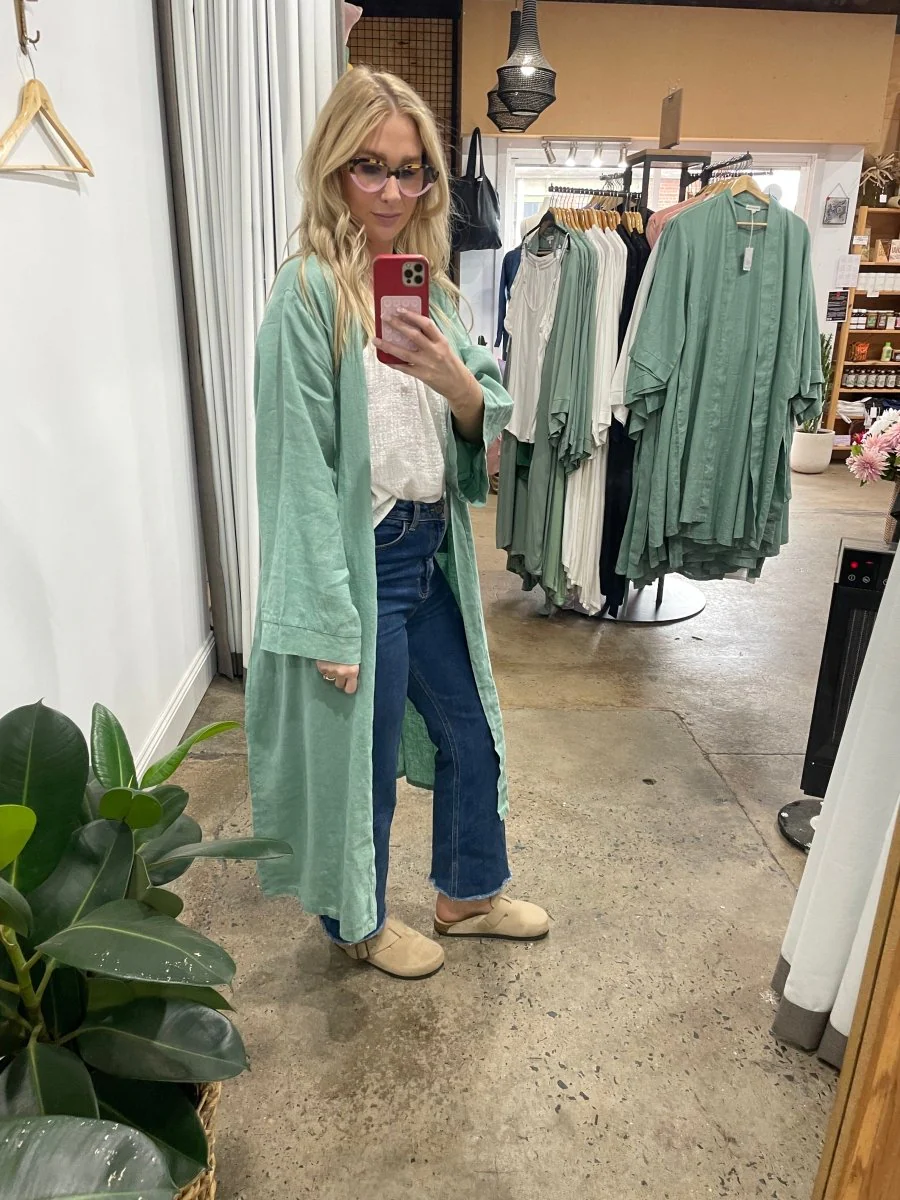 Linen Bathrobe (Long)
