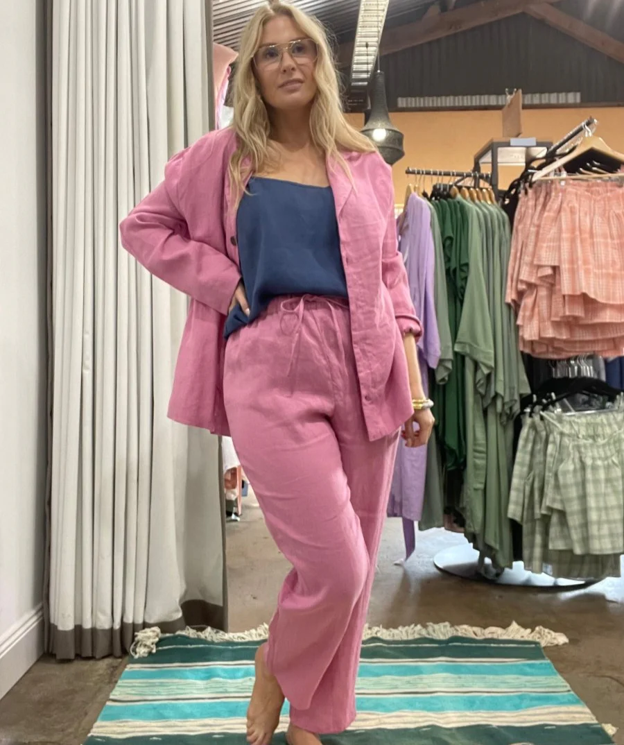 Linen Pyjama Set