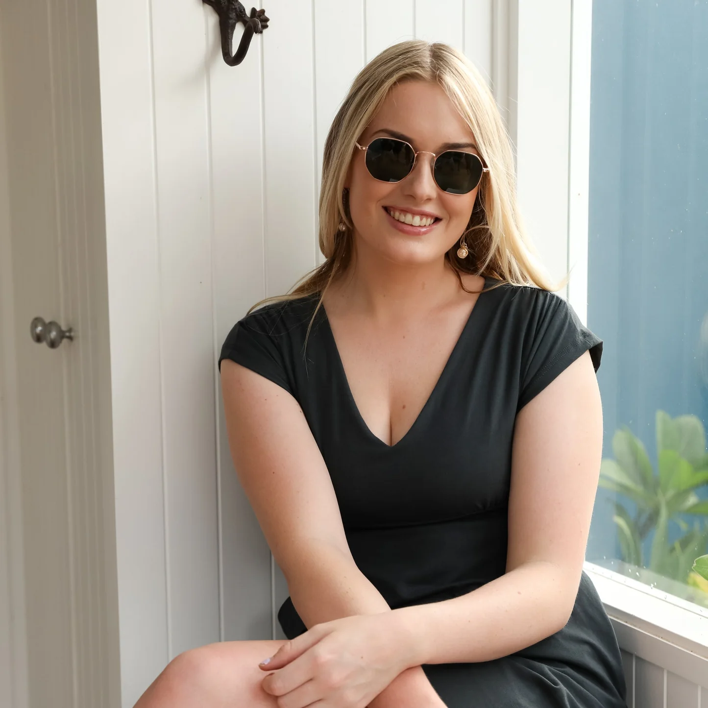 Maternity Adele Short Sleeve Dress