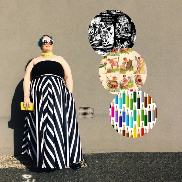 Custom Print Floor Length Maxi Skirt