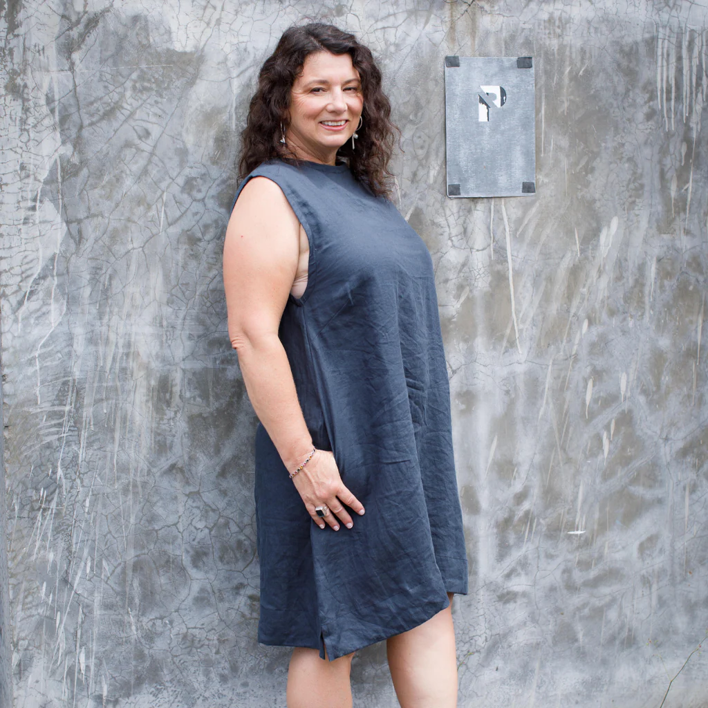 Breeze Linen Shift Dress