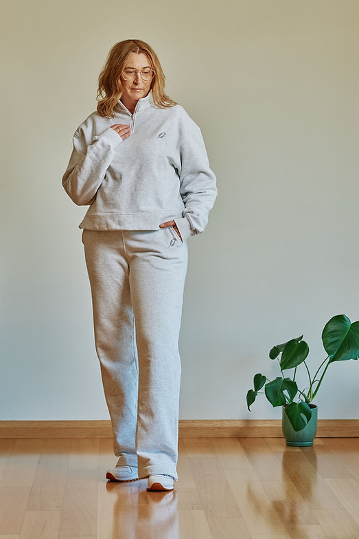 Natasha Cotton Fleece Lounge Pant