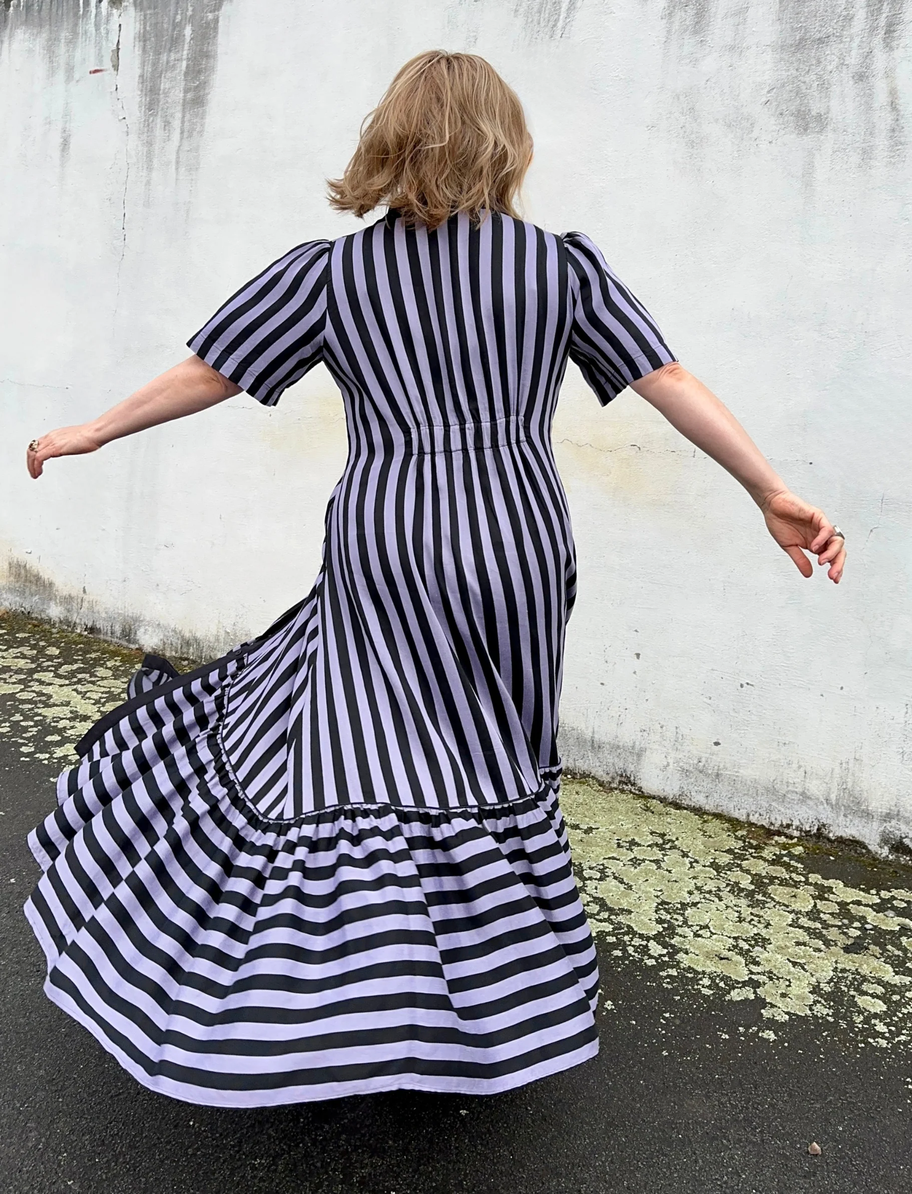 Take Me On Maxi Shirt Dress